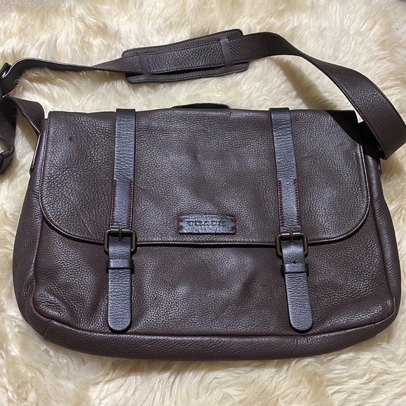 Trask Soft leather messenger bag - Picture 3 of 11